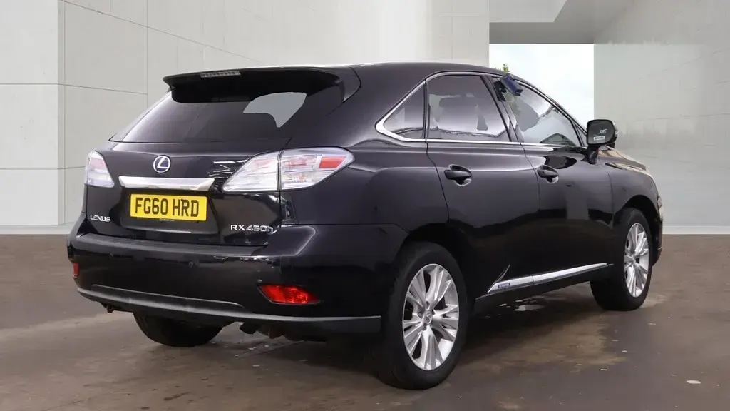 Used Lexus RX450h 2010 Panther black SUV