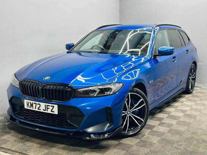 Used BMW 330e M Sport 2022 Blue Estate