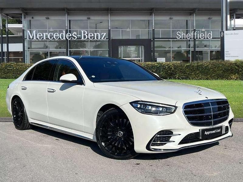 Silver Used 2021 Mercedes S500L AMG line Sedan | £75,985 - Image 1/4