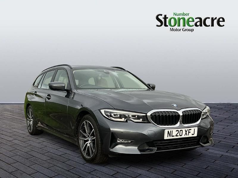 Grey Used 2020 BMW 320 Sport Line Estate | £16,693 (Good price) - Image 1/2