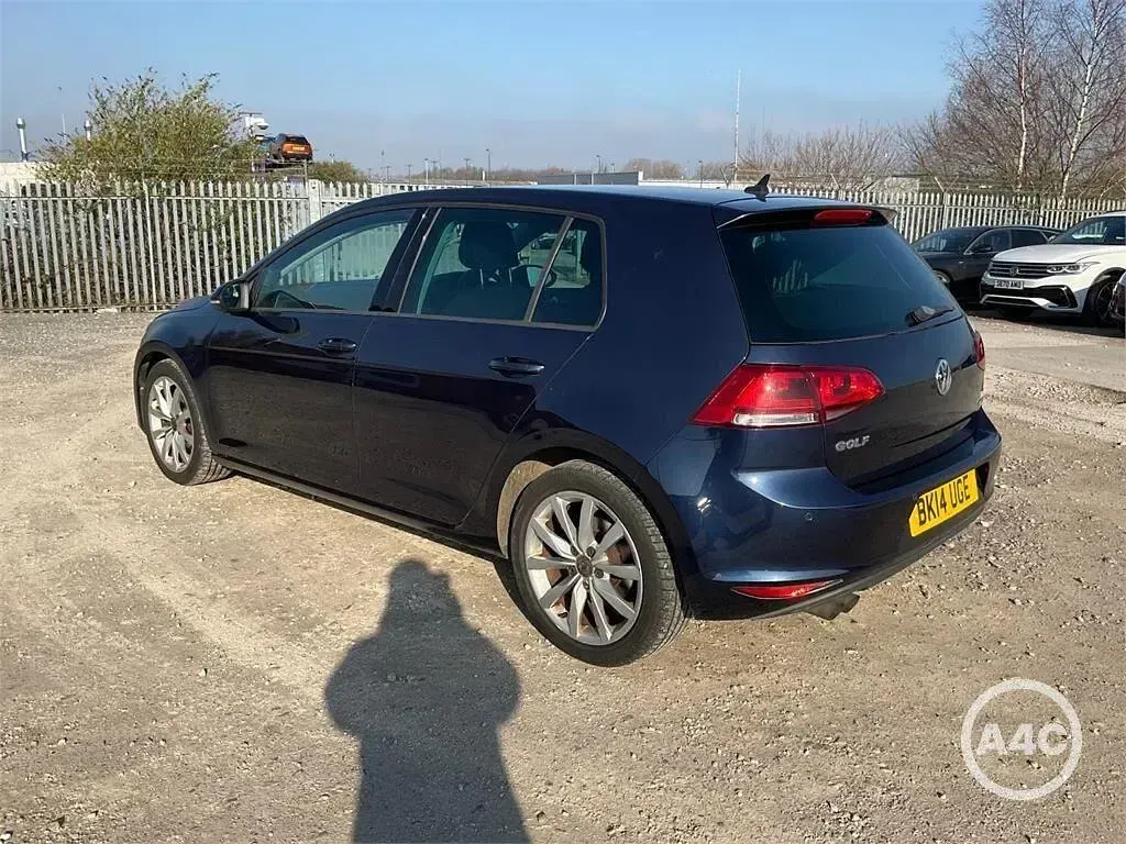 Used VW Golf VII GT 2014 Blue Hatchback