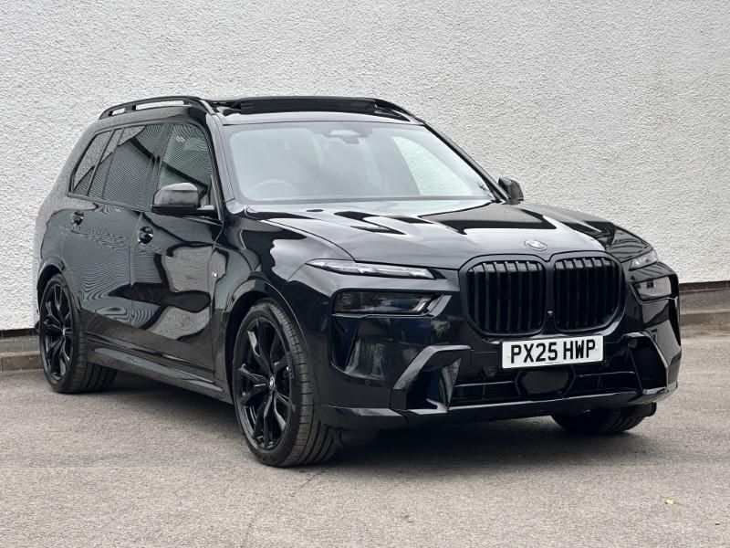 Black Used 2025 BMW X7 M Sport SUV | £96,950 - Image 1/4
