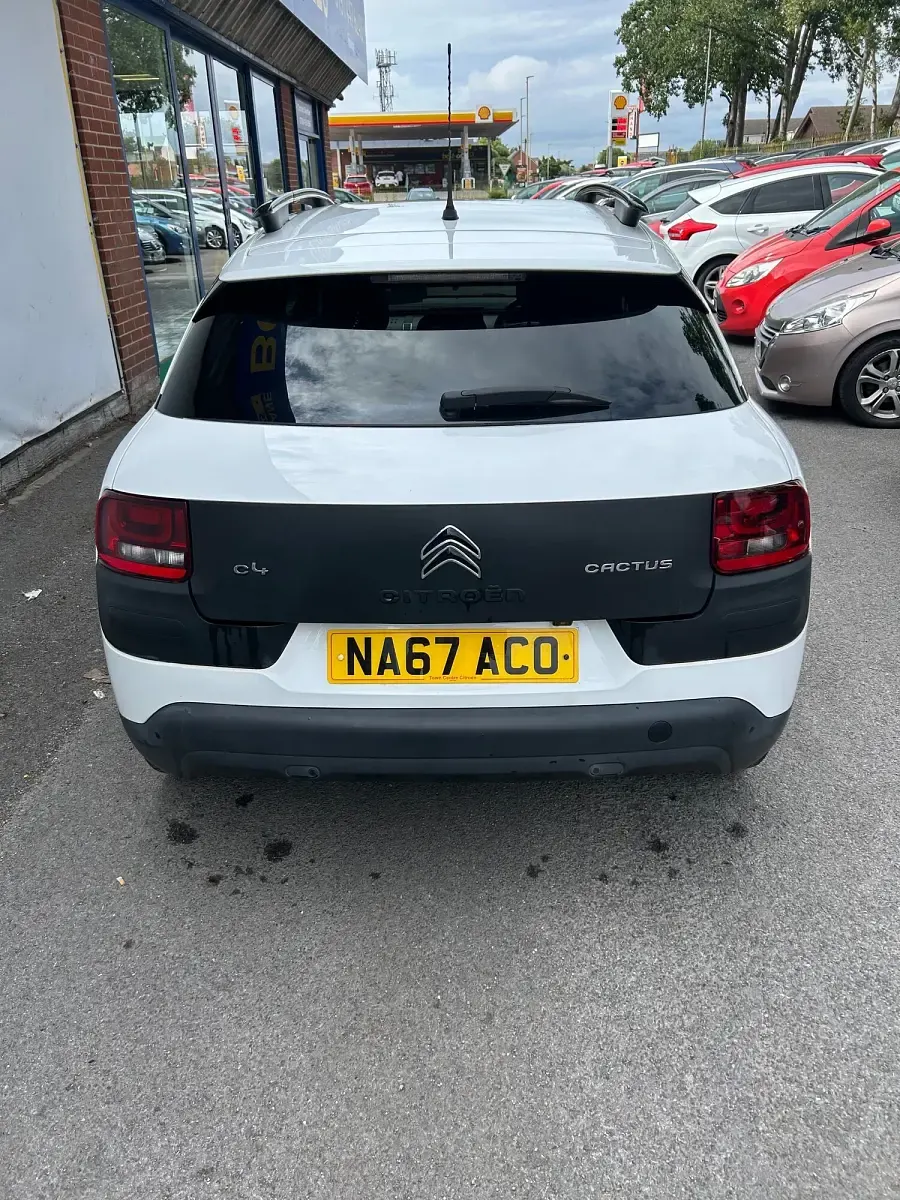 Used Citroën C4 Cactus Flair 82 HP (60 kW) 2017 White Hatchback