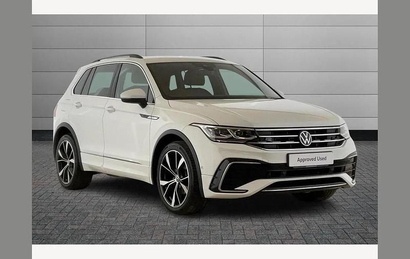Used VW Tiguan R-line 150 HP (110 kW) 2023 White SUV
