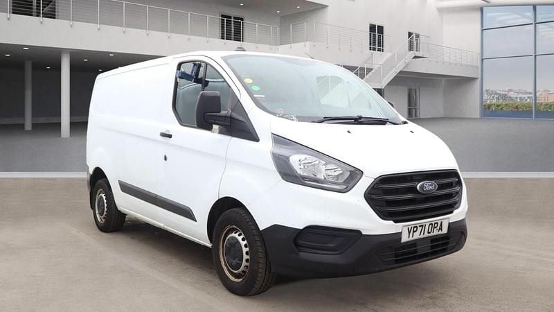 Used Ford Transit Custom 105 HP (77 kW) 2021 White Van