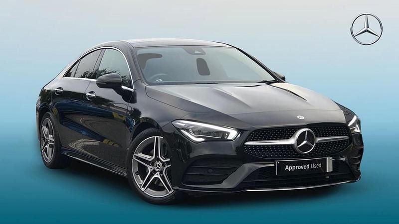 Black Used 2022 Mercedes CLA220 AMG Line Premium Plus Sedan | £21,995 (Fair price) - Image 1/4