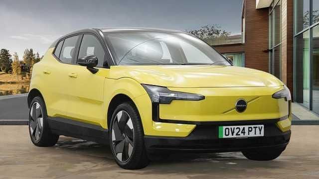 Yellow Used 2024 Volvo EX30 Performance SUV | £24,995 (Fair price) - Image 1/4