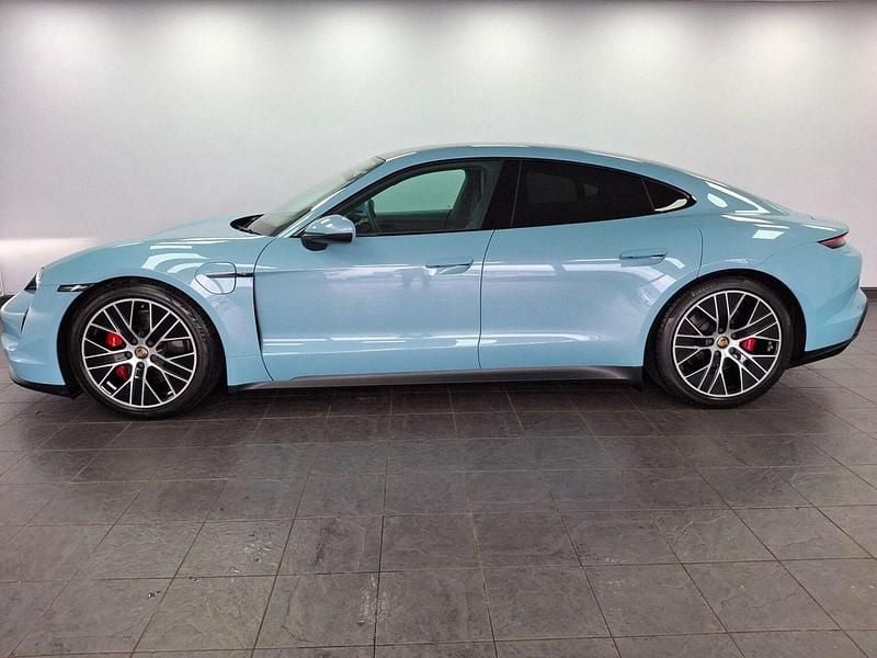 Used Porsche Taycan Performance Package 11 kW (15 HP) 2022 Blue Sedan