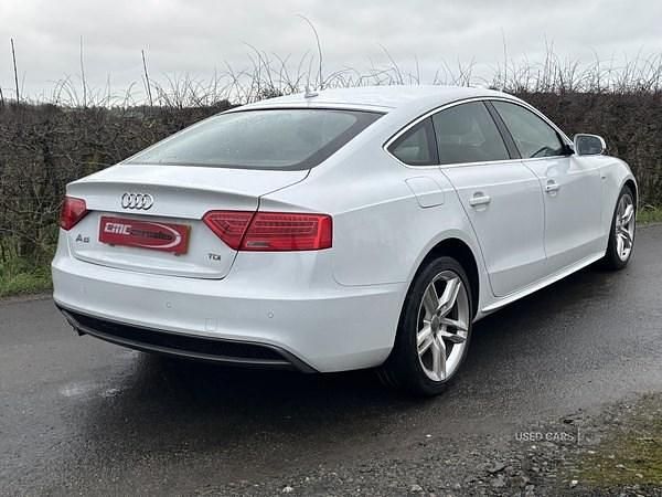 Used Audi A5 S-Line 2015 White Coupe