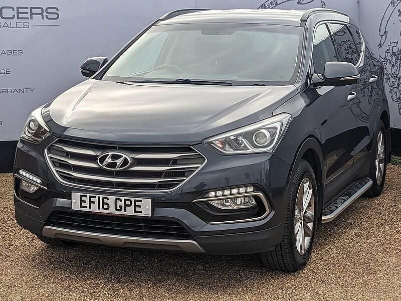 Used Hyundai Santa Fe Premium 200 HP (147 kW) 2016 Blue SUV