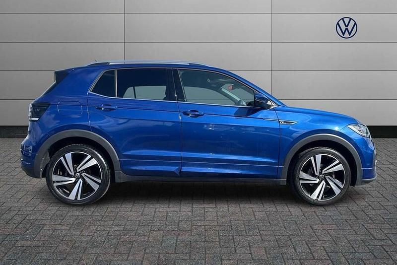 Used VW T-Cross R-line 110 HP (80 kW) 2022 Blue SUV