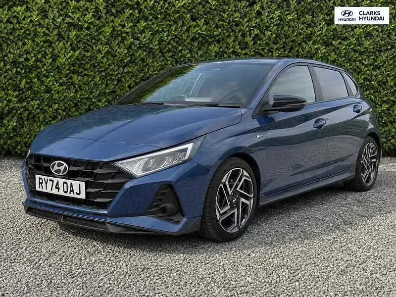 Used Hyundai i20 N Line 100 HP (73 kW) 2024 Blue Hatchback