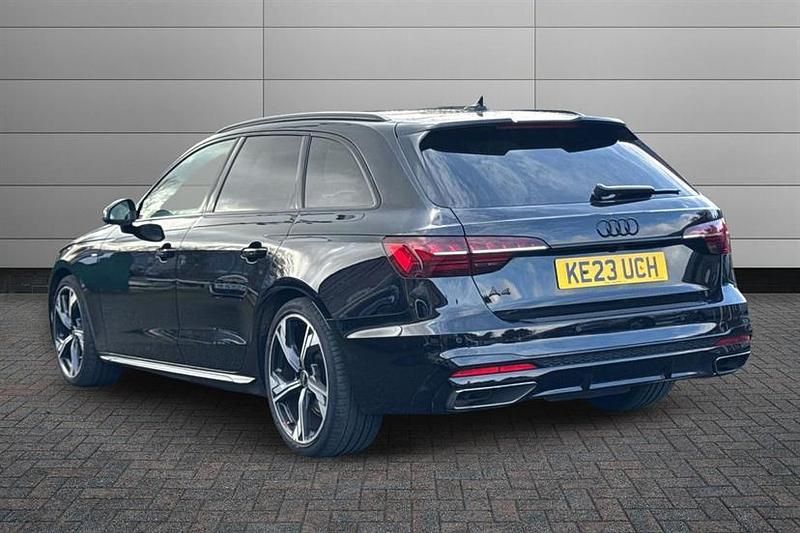 Used Audi A4 Black Edition 150 HP (110 kW) 2023 Black Estate
