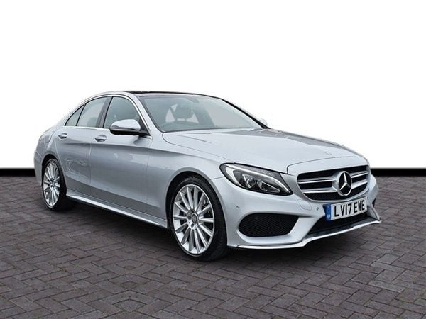 Silver Used 2017 Mercedes C200 AMG line Sedan | £15,400 (A bit pricey) - Image 1/1