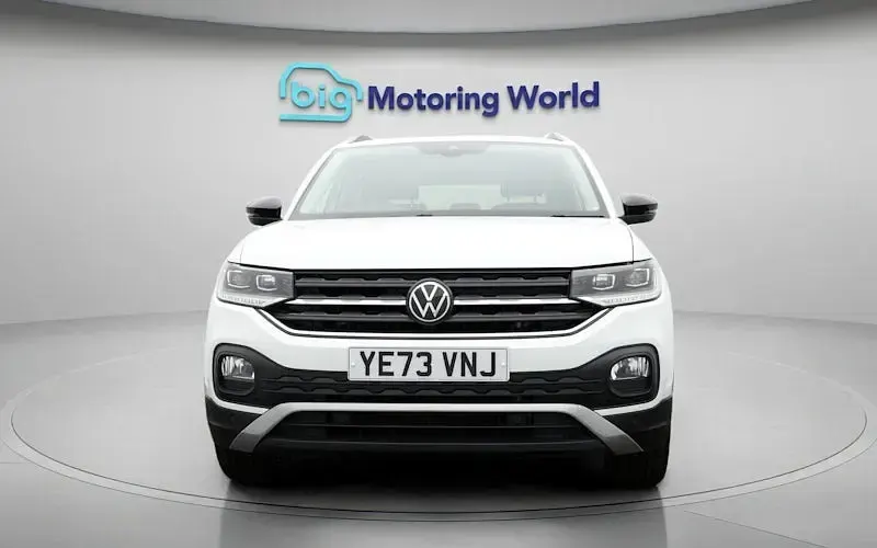 Used VW T-Cross Black Edition 95 HP (69 kW) 2023 White SUV