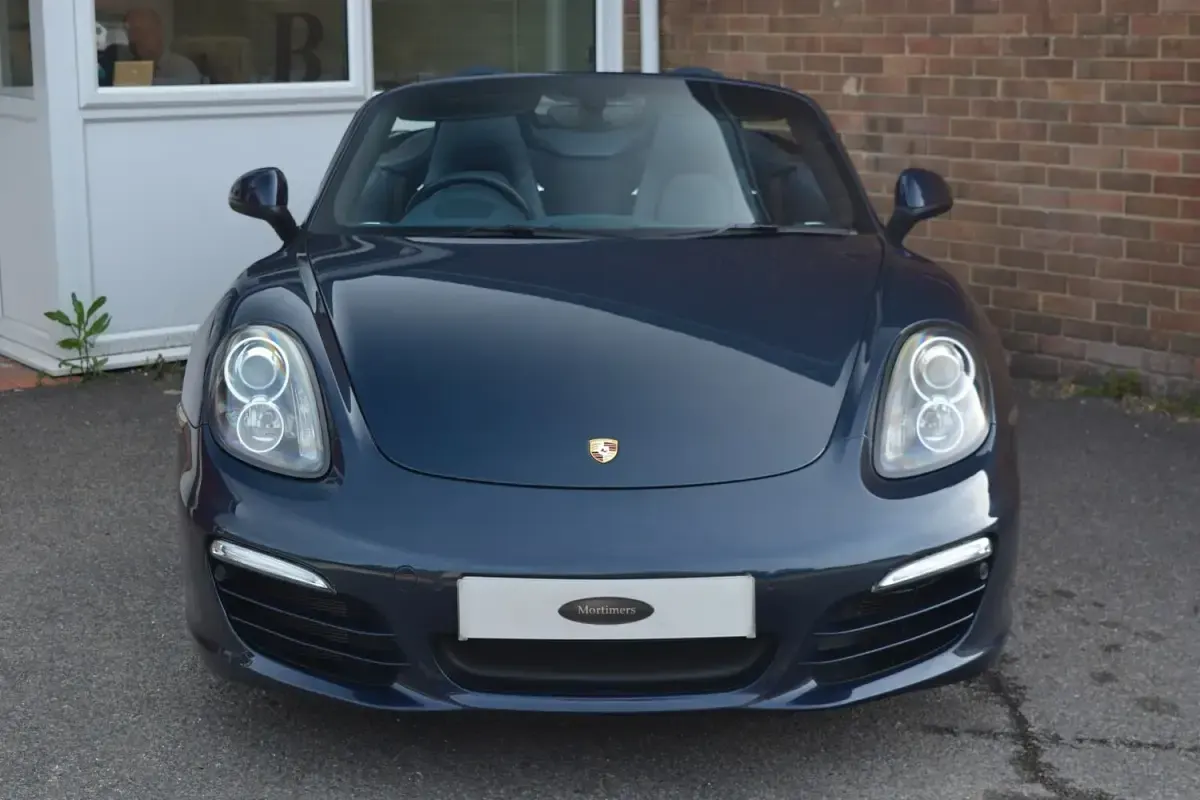 Used Porsche Boxster 265 HP (194 kW) 2012 Blue Cabriolet