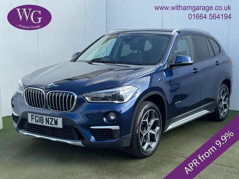 Blue Used 2018 BMW X1 xLine SUV | £15,950 (Good price) - Image 1/4