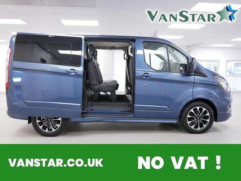 Blue Used 2018 Ford Transit Custom Sport Estate | £24,989 (Fair price) - Image 1/4