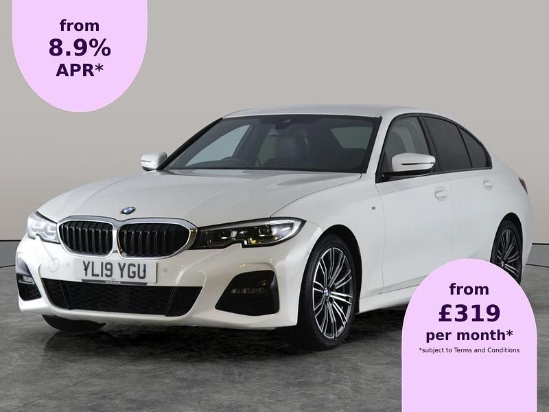 White Used 2019 BMW 320 M Sport Sedan | £19,437 (Fair price) - Image 1/2