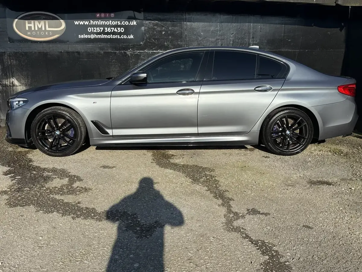 Used BMW 520 M Sport 2017 Blue Sedan