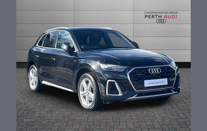 Used Audi Q5 S-Line 200 HP (147 kW) 2022 Black SUV