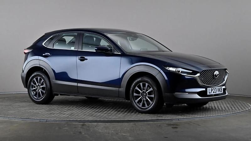 Blue Used 2023 Mazda CX-30 SUV | £15,398 (Good price) - Image 1/4
