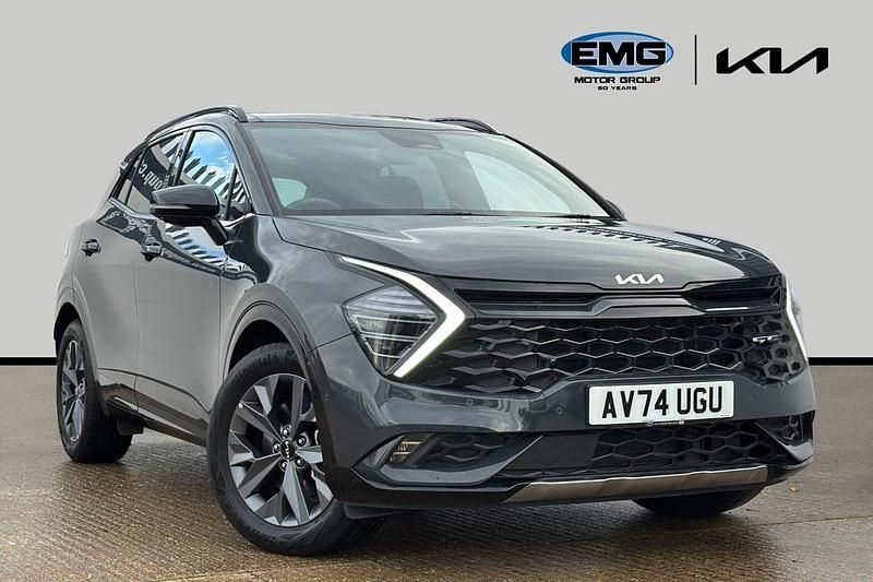 Grey Used 2025 Kia Sportage GT-Line S SUV | £30,595 - Image 1/3