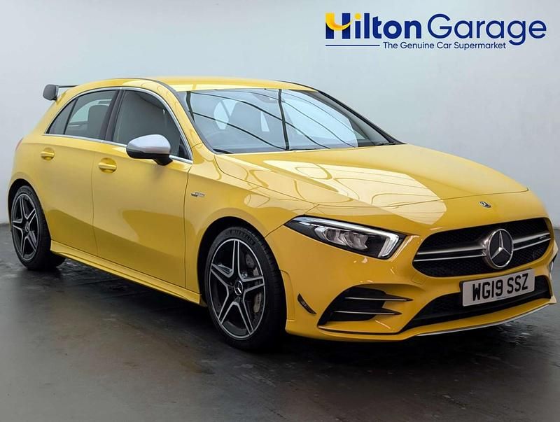 Used Mercedes A35 AMG AMG 2019 Yellow Hatchback