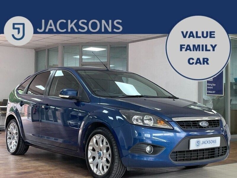 Blue Used 2008 Ford Focus Zetec Hatchback | £3,450 (A bit pricey) - Image 1/4