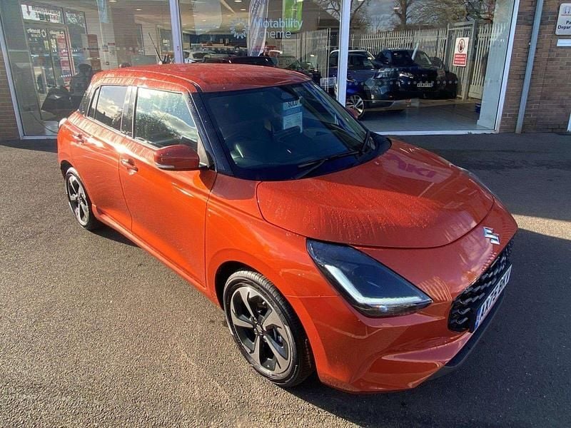 New Suzuki Swift 2026 Flame orange pearl metallic Hatchback