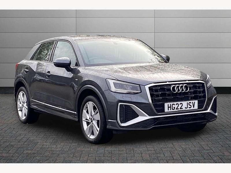 Grey Used 2022 Audi Q2 S-Line SUV | £20,350 (Fair price) - Image 1/4