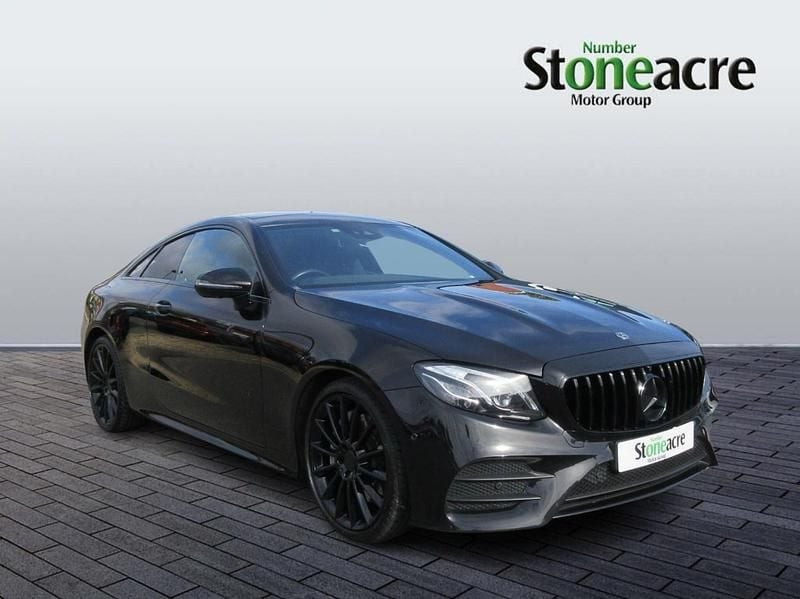 Black Used 2019 Mercedes E350 AMG line Coupe | £22,439 (Fair price) - Image 1/4