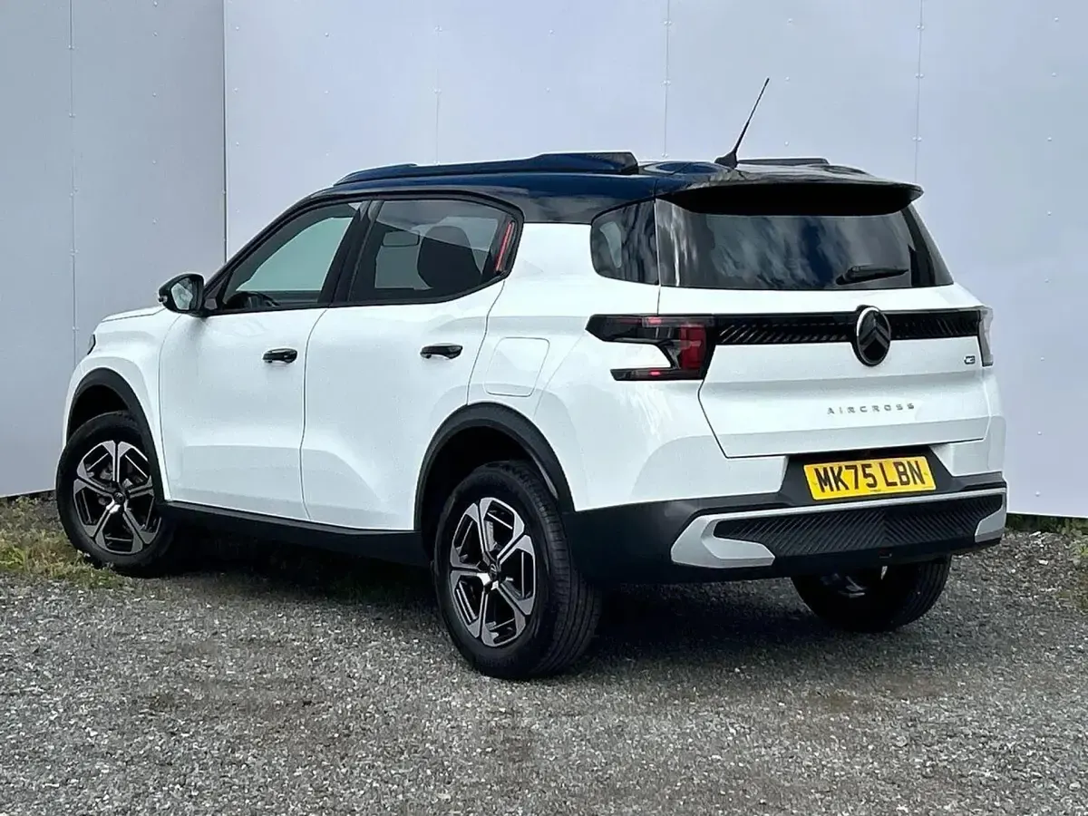Ny Citroën C3 Aircross 100 HK (73 kW) 2025 Vit SUV
