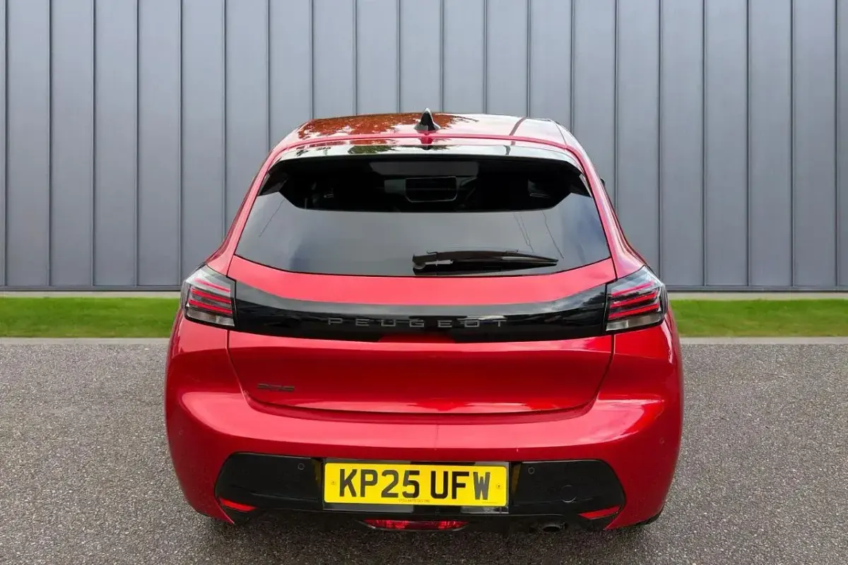 Used Peugeot 208 Allure 99 HP (72 kW) 2025 Red Hatchback