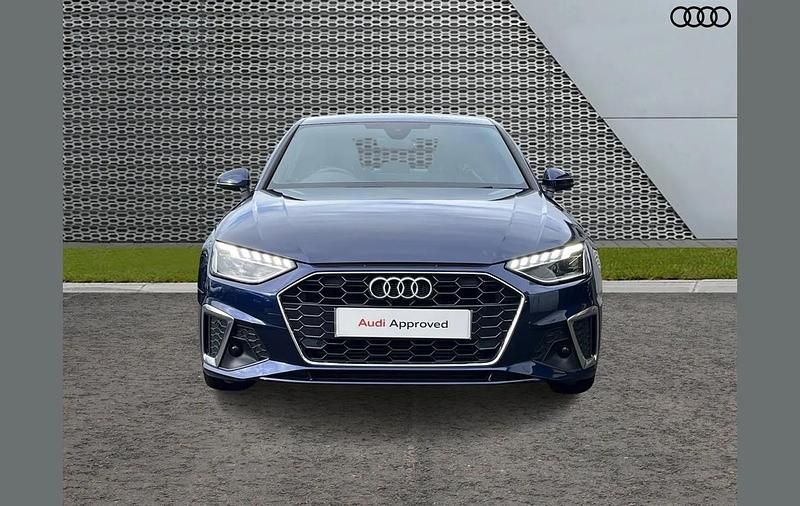 Used Audi A4 S-Line 147 HP (108 kW) 2020 Blue Sedan