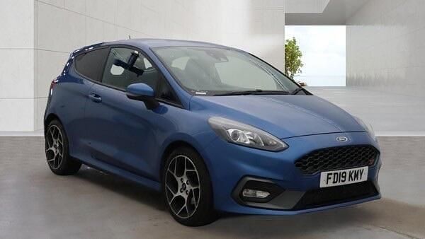 Used Ford Fiesta ST 200 HP (147 kW) 2019 Blue Hatchback