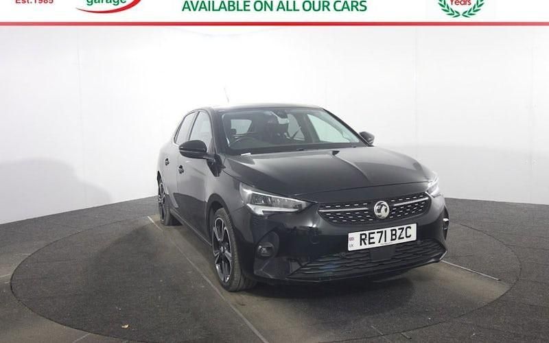 Used Vauxhall Corsa Edition 75 HP (55 kW) 2021 Black Hatchback