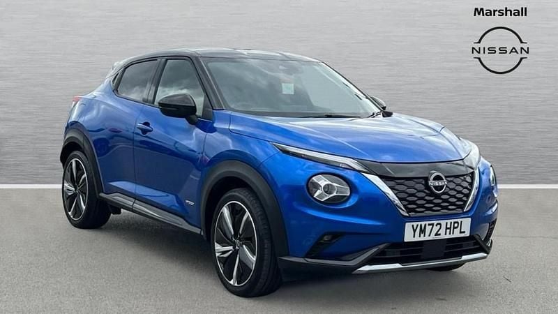 Blue Used 2022 Nissan Juke Tekna+ SUV | £19,997 (Fair price) - Image 1/4