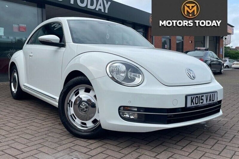White Used 2015 VW Beetle Design Hatchback | £9,990 (Good price) - Image 1/1