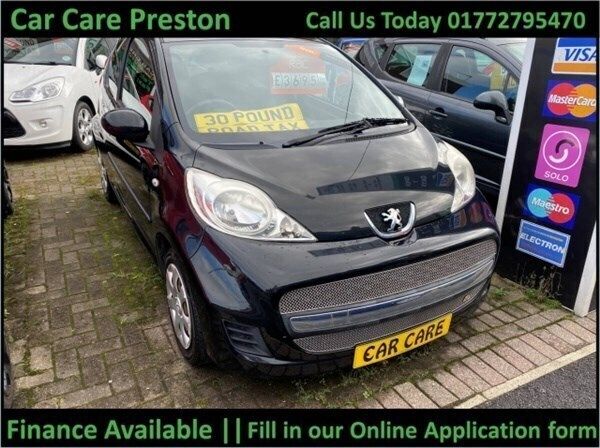 Black Used 2011 Peugeot 107 Hatchback | £3,495 (Expensive) - Image 1/1