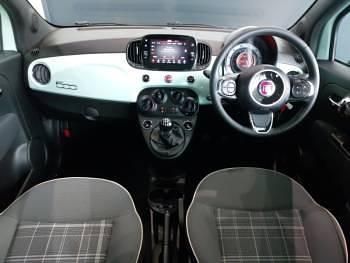 Used Fiat 500 Lounge 70 HP (51 kW) 2020 Green Hatchback