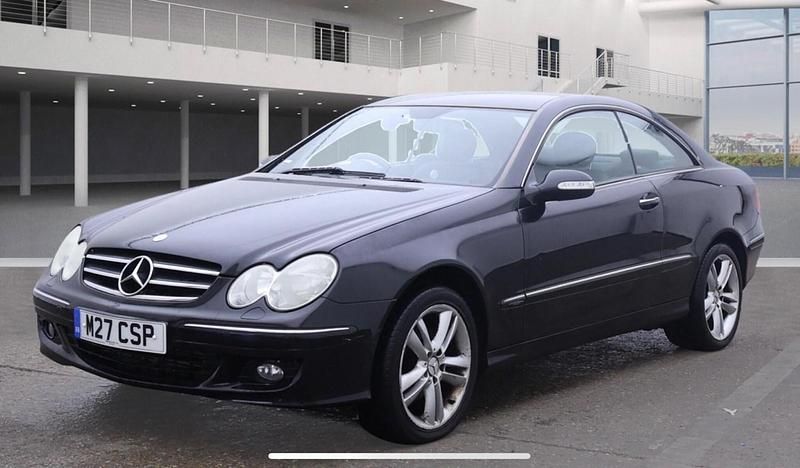 Used Mercedes CLK200 Avantgarde 2007 Black Coupe