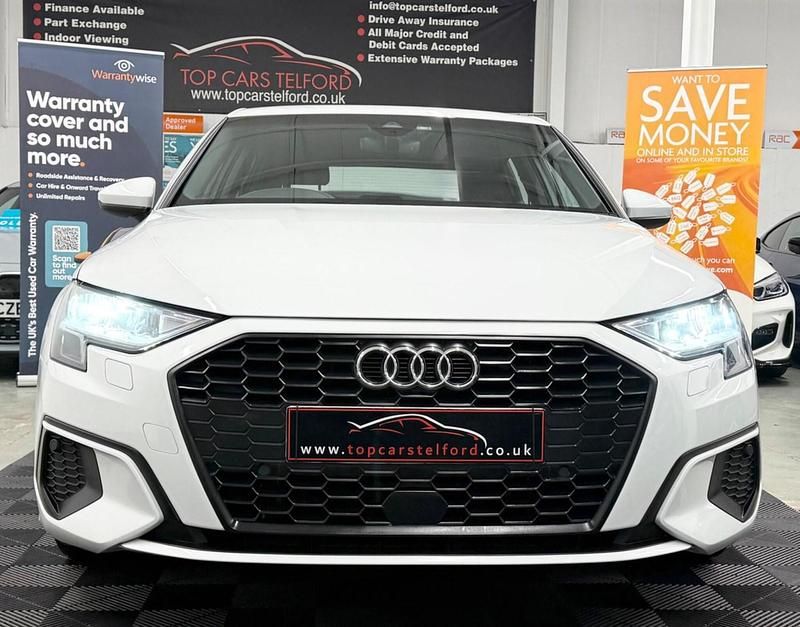 White Used 2021 Audi A3 Comfort Hatchback | £14,995 (Good price) - Image 1/2