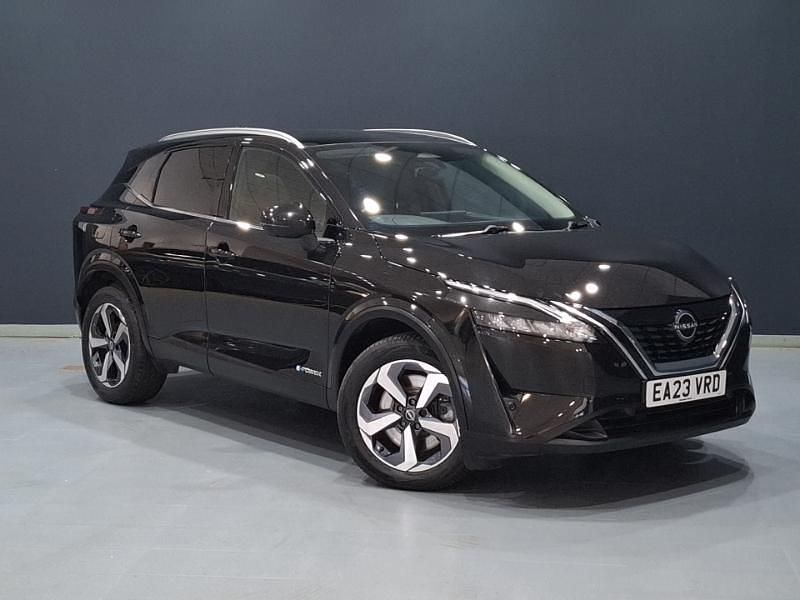 Black Used 2023 Nissan Qashqai N-Connecta SUV | £24,498 (Fair price) - Image 1/4