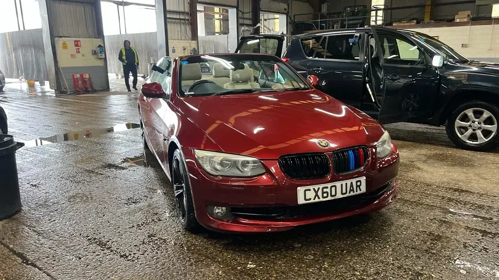 Used BMW 320 Cabriolet 184 HP (135 kW) 2010 Red Cabriolet