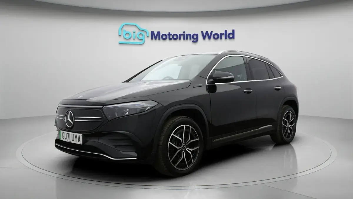 Used Mercedes EQA250 AMG line 139 kW (190 HP) 2021 Black SUV