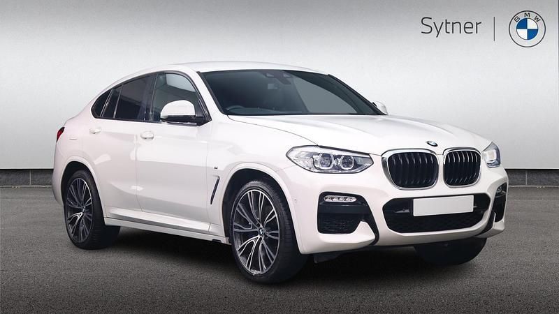 White Used 2019 BMW X4 M Sport SUV | £26,000 (A bit pricey) - Image 1/4
