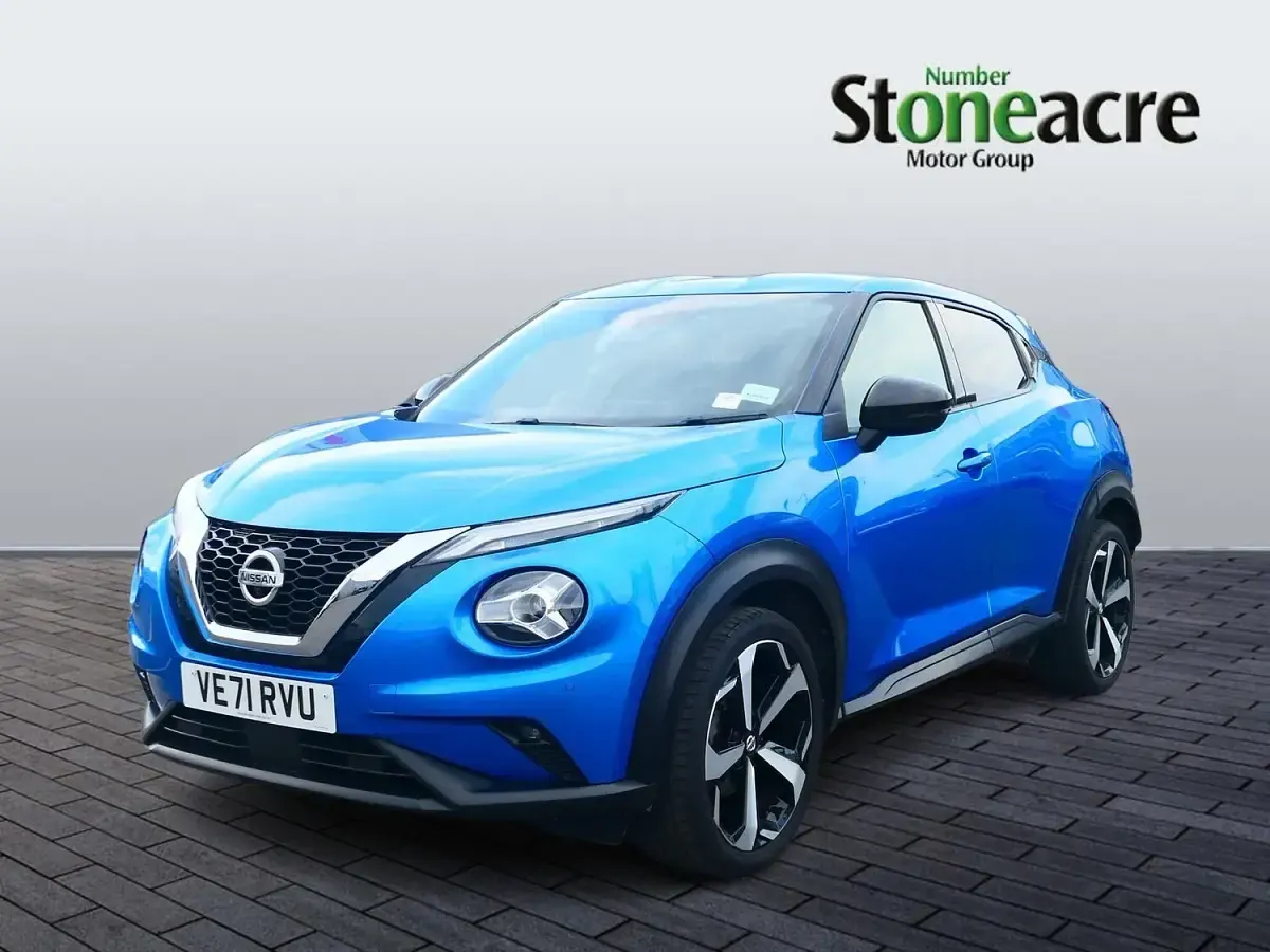 Used Nissan Juke Tekna 114 HP (83 kW) 2021 Blue SUV