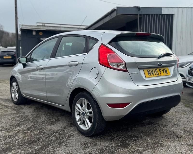 Used Ford Fiesta Zetec 2015 Silver Hatchback
