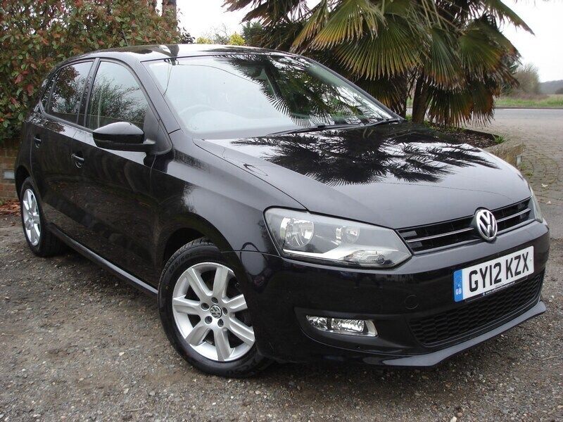 Black Used 2012 VW Polo Match Hatchback | £6,490 (Expensive) - Image 1/3